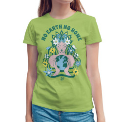 No Earth no home Earth Day (Κοντομάνικο Γυναικείο) No Earth no home Earth Day (Κοντομάνικο Γυναικείο)